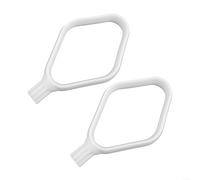 Lot de 2 palettes polyvalentes pour gâteaux et biscuits Bosch Plus et NutriMill pour mixeurs artistiques, finition antiadhésive, facile à fixer et à nettoyer, construction (B)