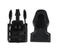 Lot de 2 palmes de plongée à dégagement rapide - Sangle élastique de rechange pour palmes de natation à talon ouvert compatible avec la plupart des marques noires (B)