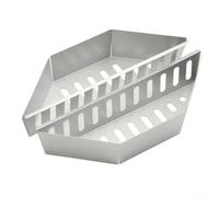 Lot de 2 Paniers à Galvanisés pour Barbecue - pour accessoire Cuisson Indirecte Résistant - pour idéal pour weber 57cm et Camping