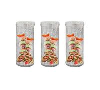 Lot de 2 paniers à Griller roulants en Acier Inoxydable, Accessoires de Barbecue, Grille en Maille, Panier de Cuisson cylindrique pour Une Cuisson Parfaite au Barbecue, idéal pour Les légume