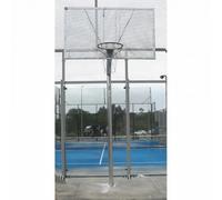 Lot de 2 paniers de basketball galvanisé antivandalisme Softee Equipment Blanc 1,65 m