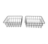 Lot de 2 paniers de rangement pour glacières ultra légères de 32 l avec séparateurs, sangles, verrous pour glacières Coleman, convient pour le camping et une utilisation en extérieur