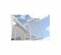 Lot de 2 paniers minibasket tube antivandalisme - comprend cerceau, filets et planches Softee Equipment Blanc 114 mm
