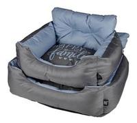 Lot de 2 Paniers pour Chien & Chat Happy Family 60cm Bleu