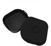 KitchenCook Paniers silicone SILIPOT SQUARE BLACK – Lot de 2 pour Air Fryer, antiadhésifs, sans BPA
