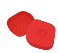 Lot De 2 Paniers Silicone Cuisson Air Fryer Silipot Square Red Kitchencook G