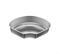 Lot de 2 paniers vapeur en acier inoxydable en forme d'éventail avec compartiments empilables et couvercle anti-poussière pour cuire à la vapeur des légumes, des œufs et du riz 15,5 x 8 x 4 cm