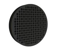 Lot de 2 panneaux acoustiques muraux | Panneaux insonorisants et décoratifs pour réduire l'écho | Traitement acoustique pour la maison et le studio | Couleur : [Noir | CIRCLES]