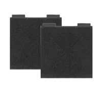 Lot de 2 panneaux de patchs tactiques à crochets et boucles, 10 cm x 10 cm, noir - Panneau de patch Molle pour afficher des badges, des insignes, des rubans nominatifs, des équipements tactiques et