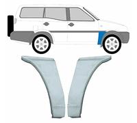 Lot de 2 panneaux de réparation pour aile avant pour Terrano II / 1993-1999 / acier non peint/pour les deux côtés de la voiture/débarrassez-vous de la rouille dans votre voiture
