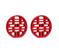 Lot de 2 panneaux de signalisation de mariage en bois naturel rouge classique et symbolique efficaces pour cérémonie, maison, thème culturel, décorations de mariage chinoises