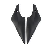 Lot de 2 panneaux latéraux de réservoir noirs pour moto Suzuki GSX-R 600 750 2006 2007(Black)