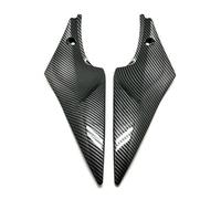 Lot de 2 panneaux latéraux de réservoir noirs pour moto Suzuki GSX-R 600 750 2006 2007(Water transfer)