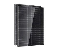 Lot de 2 Panneaux Solaires 450Wc Monocristallin Bifacial Bi-verre Transparent DMEGC - Haute Performance - Garantie 25 ans