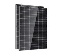 Lot de 2 panneaux solaires 450Wc Monocristallin Bifacial Bi-verre Transparent DMEGC - Haute Performance - Garantie 25 ans