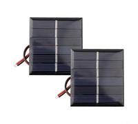 Lot de 2 panneaux solaires de 55 W avec module de charge pour petits projets de bricolage