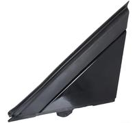 Lot de 2 panneaux triangulaires de rétroviseur latéral extérieur pour 500 à partir de 2007, couvercle en ABS noir, OEM 735455790 735455792