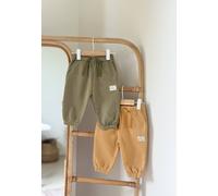 Lot De 2 Pantalons Bébé En Molleton Gustin Camel 1M(54CM)