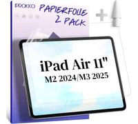 [Lot De 2] Papier Protection Écran Pour Ipad Air 11 Pouces 6E Gén 2024/7E Gén 2025. Film Protecteur D'Écran En Pet Mat Pour Dessiner Comme Sur Du Papier, Écrire Et Prendre Des Notes[Z150]