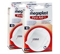 Lot de 2 paquet de 10 compresse de gaze stérile - Format : 20 x 20 cm -JUANIO-