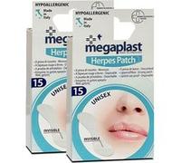Lot de 2 paquet de 15 patchs herpes, patchs lèvres fièvre, traitement des boutons de fièvre -JUANIO- G