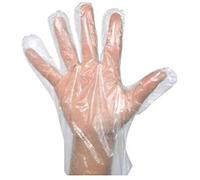Lot de 2 paquets de 100 gants jetables transparents