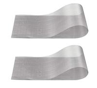 Lot de 2 paquets de 40 grillages en acier inoxydable - 30 x 120 cm - Grille d'aération pour fenêtre/aliments/rongeurs/porte/tapis de souris