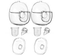 Lot de 2 paquets de 8 pièces de tire-lait avec diaphragme en silicone pour collecteur de lait 24 mm Compatible avec Lansinoh NCVI Nuliie NICEGREEN Life S32