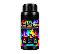 Lot de 2 paquets de flammes colorées pour de camp 80 g | Poudre de flammes colorées pour le camping, les festivals de musique, le chauffage de cheminée, les événements sociaux