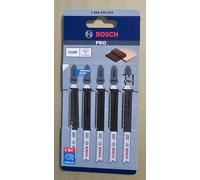 LOT DE 2 PAQUETS DE LAMES DE SCIE SAUTEUSE BOSCH PRO T101BF