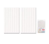 Lot de 2 paquets de pâte adhésive (192 pièces) - Pastilles adhésives double face réutilisables pour fixer des affiches, des images et du nail art, colle photo autocollante et amovible sans laisser de
