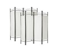 Lot de 2 paravents modulable en 2 3 ou 4 parties pliable à 180 degrès