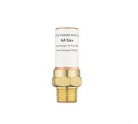 Lot de 2 pare-marteaux à eau NPT en acier inoxydable de 1,27 cm conçus pour une performance stable dans les systèmes d'alimentation en eau à forte demande