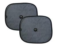 Lot De 2 Pare-Soleil À Ventouse Ezi Sun Stopper Noir Noir