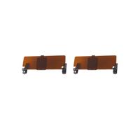 Lot de 2 pare-soleil de voiture Jour Nuit Extension Stable Pare-brise Pare-soleil Sécurité Professionnel Accessoire Intérieur Conducteur Passager