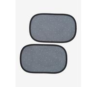 Lot de 2 pare-soleil noir imprimé TU
