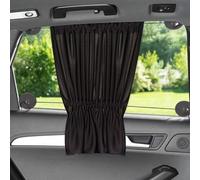 Lot de 2 pare-soleil pour fenêtre de voiture avec ventouses à double rangée pour bloquer les UV latéraux et transmettre la lumière