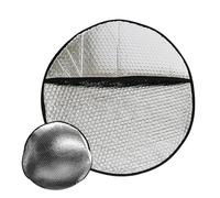 Lot De 2 Pare-Soleil pour Volant | 43 X 43cm Housse De Volant De Voiture Protection | Feuille D'aluminium Protection Solaire | Isolation Thermique De Volants De Pare-Soleil De Véhicule