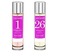 Lot de 2 parfums Caravan pour femme n°26 et n° 1