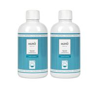 Lot de 2 parfums concentrés Muhà pour lessive de 400 ml - parfums intenses - parfum durable, grand format, usage universel en machine (mer d'hiver + mer d'hiver)