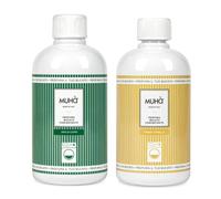 Lot de 2 parfums concentrés Muhà pour lessive de 400 ml - parfums intenses - parfum durable, grand format, usage universel en machine (Aria di Capri + Sweet Vanilla)