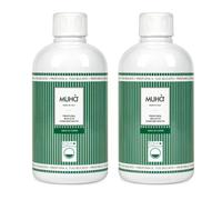 Lot de 2 parfums concentrés Muhà pour lessive de 400 ml - parfums intenses - parfum durable, grand format, usage universel en machine (air de capri + capri)
