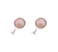 Lot de 2 passoires à thé en cuivre pratiques et durables en maille pour hôtel, chambre à coucher, maison, type D