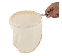Lot de 2 Passoires à thé Réutilisables en Coton avec Poignée pour Sachet de thé au Lait Thaïlandais pour Tous Les Types de thé et de café