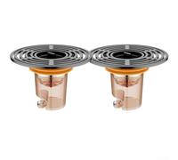 Lot de 2 passoires de vidange de sol avec design anti-odeur, grille de sol résistante pour douche, anti-odeurs d'égout, pour un nettoyage facile des canalisations (B 2 pièces)
