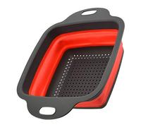 Lot de 2 passoires pliables Rouge S