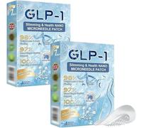 Lot de 2 patchs à nano-micro-aiguilles Glp-1 - Longue durée - Pour homme et femme