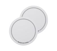 Lot de 2 patchs autocollants pour peaux de batterie - Coussinets de protection pour percussion basse
