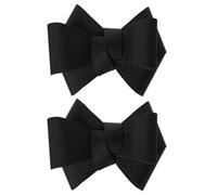 Lot de 2 patchs en forme de nœud pour chaussures, vêtements, accessoires de décoration, boucles de décoration de mariage