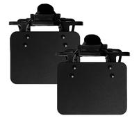 Lot de 2 patchs pour lunettes de tir à l'arc, masques pour les yeux standard international, boucliers en plastique robuste pour l'entraînement, correction du strabisme, design facile à clipser